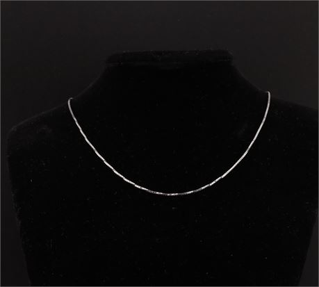 Karreekette SC201-40d.  / SI925 / Ex-VK: 22,- € / 5071-JWG