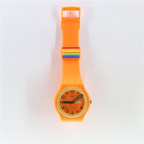 Swatch PROUDLY ORANGE / Ex-VK: 90,- € / 182-JWG