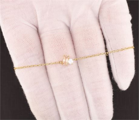Armband Zirkonia 15-20c / SI925 / Ex-VK: 59,- € / 5054-JWG