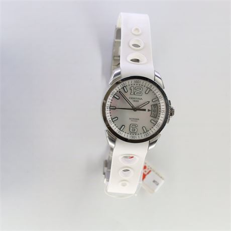 CERTINA DS ROOKIE/GR/CHRQ/STEEL/SYNT W / Ex-VK: 310,- € / 21-JWG
