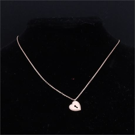 Collier rosé 40-45 cm / SI925 / Ex-VK: 59,- € / 1264-JWG