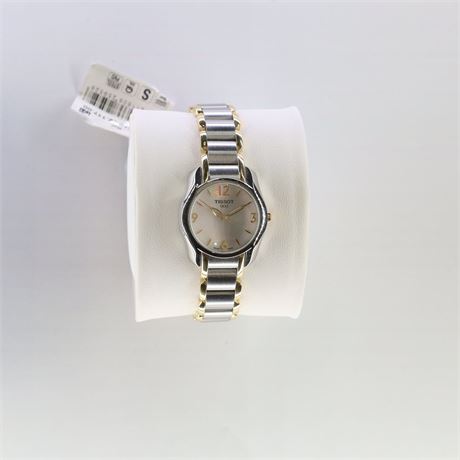 TISSOT T-WAVE DAU BICOLOR/BICOLOR Q.  / Ex-VK: 325,- € / 8-JWG