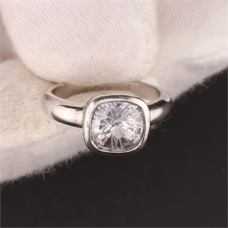 Ring Zirkonia  / W52 / SI925 / Ex-VK: 59,- € / 462-JWG