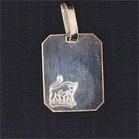 Anhänger Gravurplättchen / SI925 / Ex-VK: 22,- € / 3325-JWG