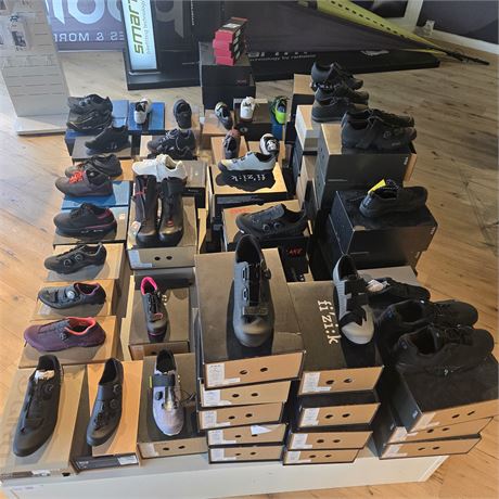 POSTEN Fahrradschuhe ca. 75 Stück - ID: 7-TMP
