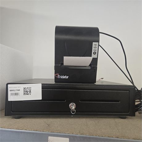 Kassenlade & Bondrucker Tridata - ID: 95-TMP