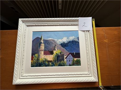 Öl auf Leinwand Bild 53x63 - ID: 002-HGE