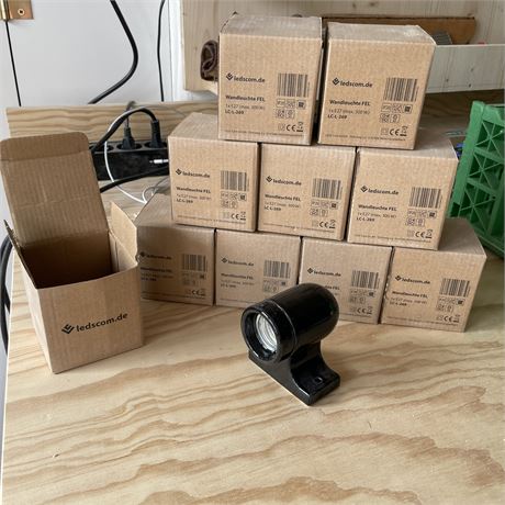 Posten Lampenfassungen Keramik 10 Stück Ledscom LC-L-296 - ID: 63-KP