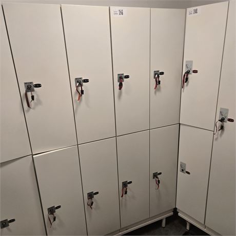 4er Spintanlage mit Schlüssel & Münzeinwurf - ID: 160-WF