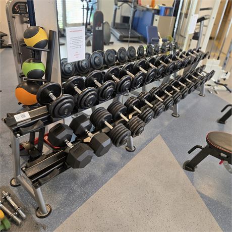 Posten Kurzhanteln inkl. Regal - ID: 76-WF