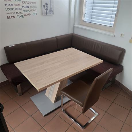 Sitzgruppe (Eckbank, Tisch, Stuhl) - ID: 16-WF