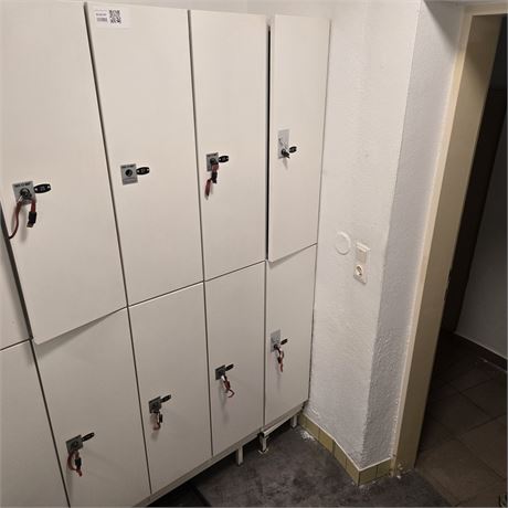 6er Spintanlage mit Schlüssel & Münzeinwurf - ID: 120-WF