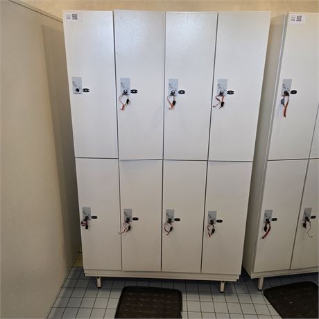 8er Spintanlage mit Schlüssel & Münzeinwurf - ID: 53-WF