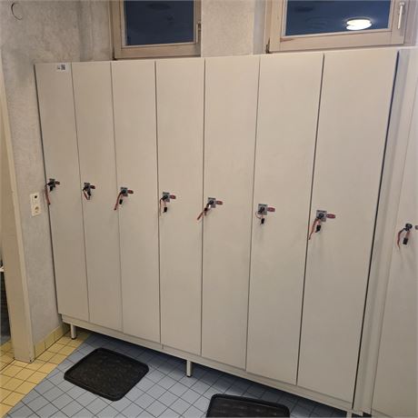 7er Spintanlage mit Schlüssel & Münzeinwurf - ID: 49-WF