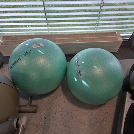 2 Stück Gymnastikball - ID: 75-WF