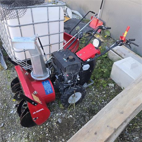 Köppel 2 Rad Traktor CL10 + Schneefräse SFK 36 - ID: 25-SME