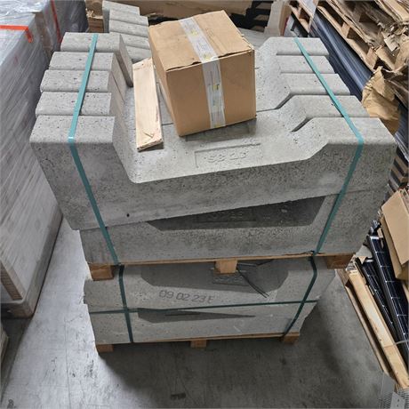 Konvolut Ballaststeine – zirka 100 Stück