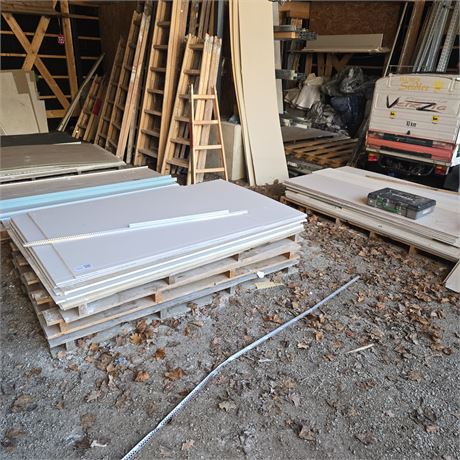 Posten Gipskarton Platten Divers - ID: 72-STM
