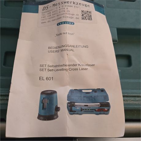 OEO Fennel EcoLine El601 Kreuzlaser - ID: 142-STM