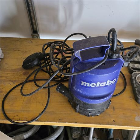 Metabo Tauchpumpe TP6000S - ID: 151-STM