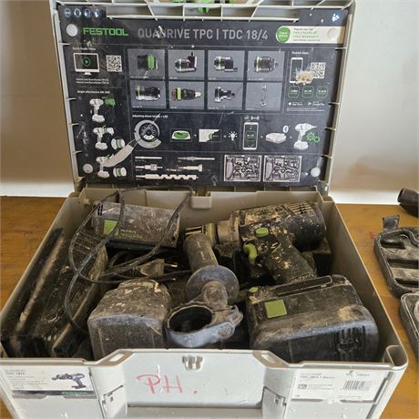 Festool Quadrive TPC / TDC 18/4 Akku Schrauber - ID: 163-STM
