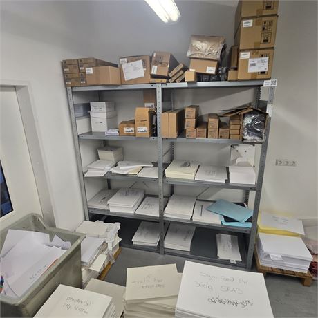 Meta Stahlregal 207x55x200 cm - ID: 40-DUV