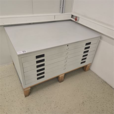 Planschrank mit sechs Auszügen - ID: 33-DUV