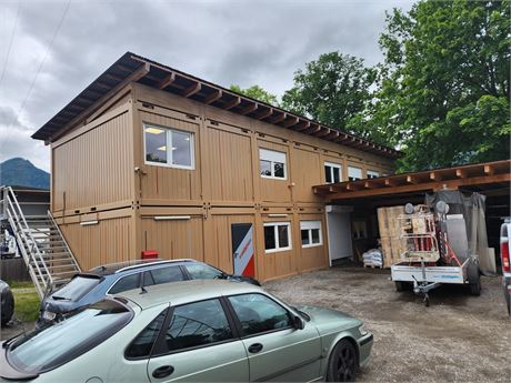 Containeranlage, zweigeschossig, modular aufgebaut - ID: 268-STM