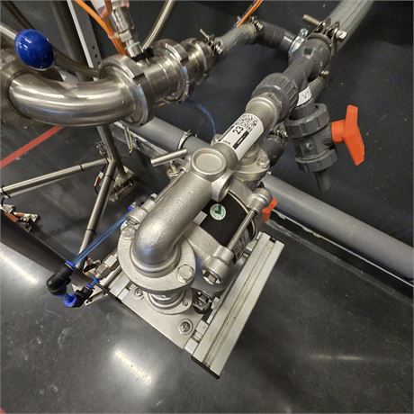 Druckluft-Membranpumpe Edelstahl JESSBERGER ST-JP-810.35-SH
