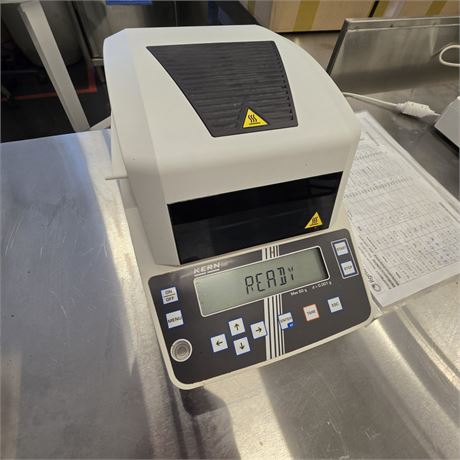 KERN Feuchtebestimmer / Trocknungswaage DBS 60-3 inkl. Prüfgewicht