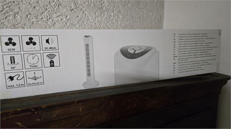 Turmventilator mit Timer und Fernbedienung - ID: 33-MMW