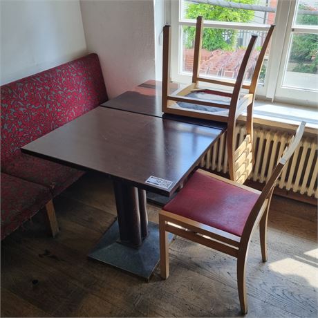 2 Tische + 2 Stühle - ID: 50-GHT
