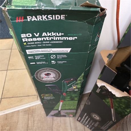 PARKSIDE PRTA 20-Li C3 Akku-Rasentrimmer - ID: 92-NSF