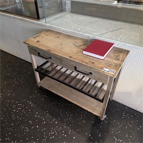 Rollbarer Arbeits- und Servierwagen - ID: 4-LLG
