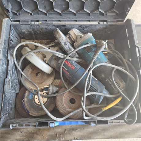 Bosch + Makita Winkelschleifer - ID: 104-REB