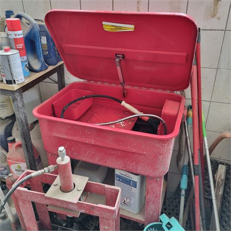 Reinigungsstation mit Pumpe - ID: 161-REB