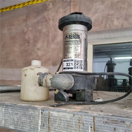 BERGIN EDAM 1500 F Fäkalienpumpe - ID: 321-REB