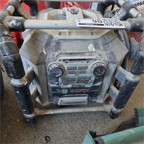 Bosch Baustellenradio + Subwoofer + Fernbedienung - ID: 90-REB