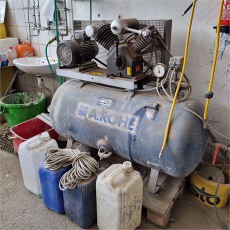 Kompressor mit Allen Group A. Rohe Druckkessel - ID: 152-REB