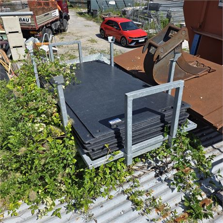 Schachtabdeckung Kunststoff + Korb - ID: 402-REB