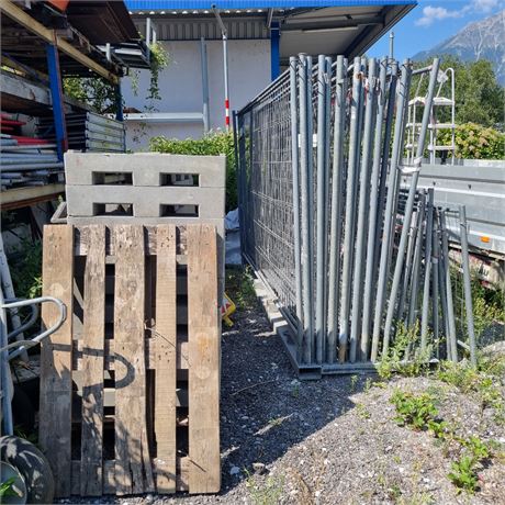 Posten Bauzäune + Sockel - ID: 366-REB