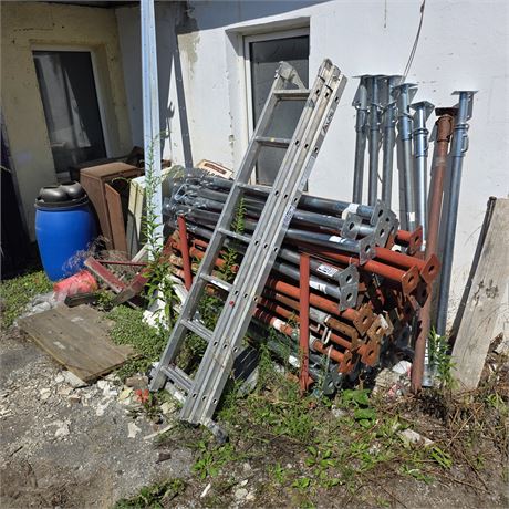 Ausziehleiter dreifach - ID: 383-REB