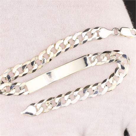 Schildarmband 7mm, Silber 925 - ID: 3250-JWG
