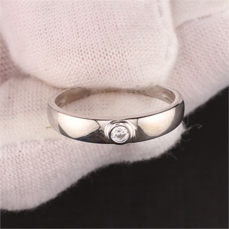 Ring Zirkonia, Silber 925, Weite 52 - ID: 3876-JWG