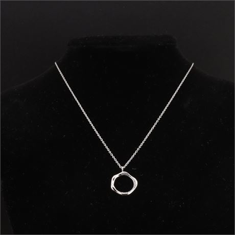 Collier Zirkonia 40-45cm, Silber 925 - ID: 3832-JWG