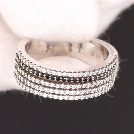 Ring Zirkonia, Silber 925, Weite 52 - ID: 1217-JWG