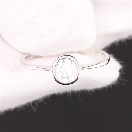 Ring Zirkonia, Silber 925, Weite 54 - ID: 590-JWG