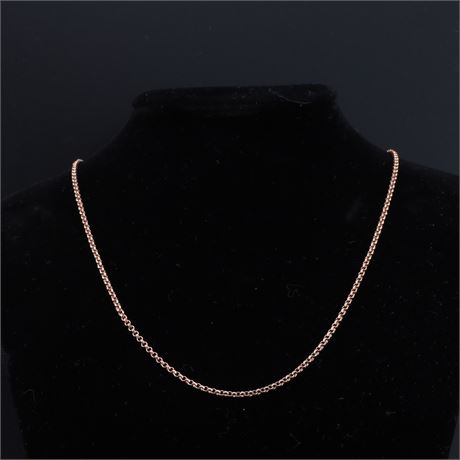 Erbskette 70cm rose, Silber 925 - ID: 791-JWG