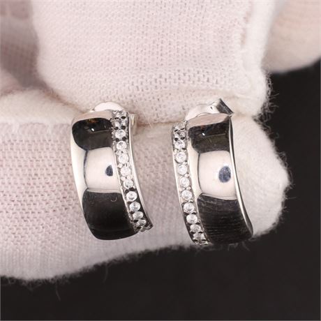 Ohrstecker Zirkonia, Silber 925 - ID: 3826-JWG