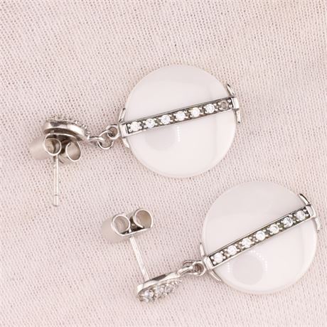 Ohrstecker Zirkonia, Silber 925 - ID: 2902-JWG